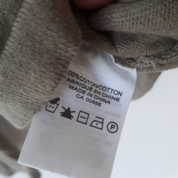 AE Sport Taupe Ruffled Cardigan 1X - Picture 6 of 6